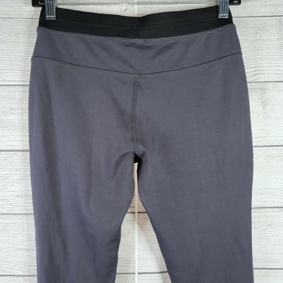 Fabletics Womens Gray Noelle Pintuck Zipper Cuffs Pockets Leggings Pants Size XS - Picture 4 of 10